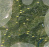 carte couverte par l'annuaire